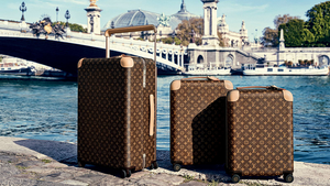 Check-in with the Marc Newson-designed horizon luggage collection for Louis Vuitton