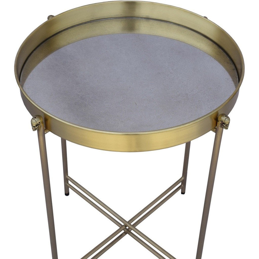 Paladin Brass Accent Table